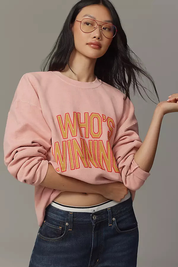 Who's Winning Sweatshirt | Anthropologie (US)