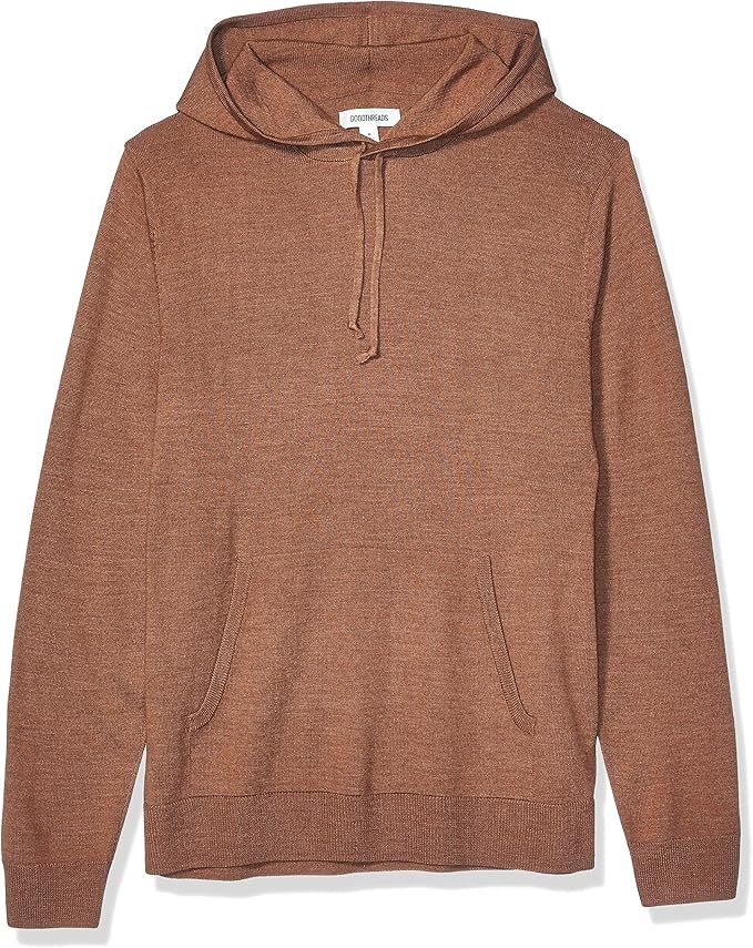 Amazon Brand - Goodthreads Men's Lightweight Acrylic Pullover Hoodie Sweater | Amazon (US)