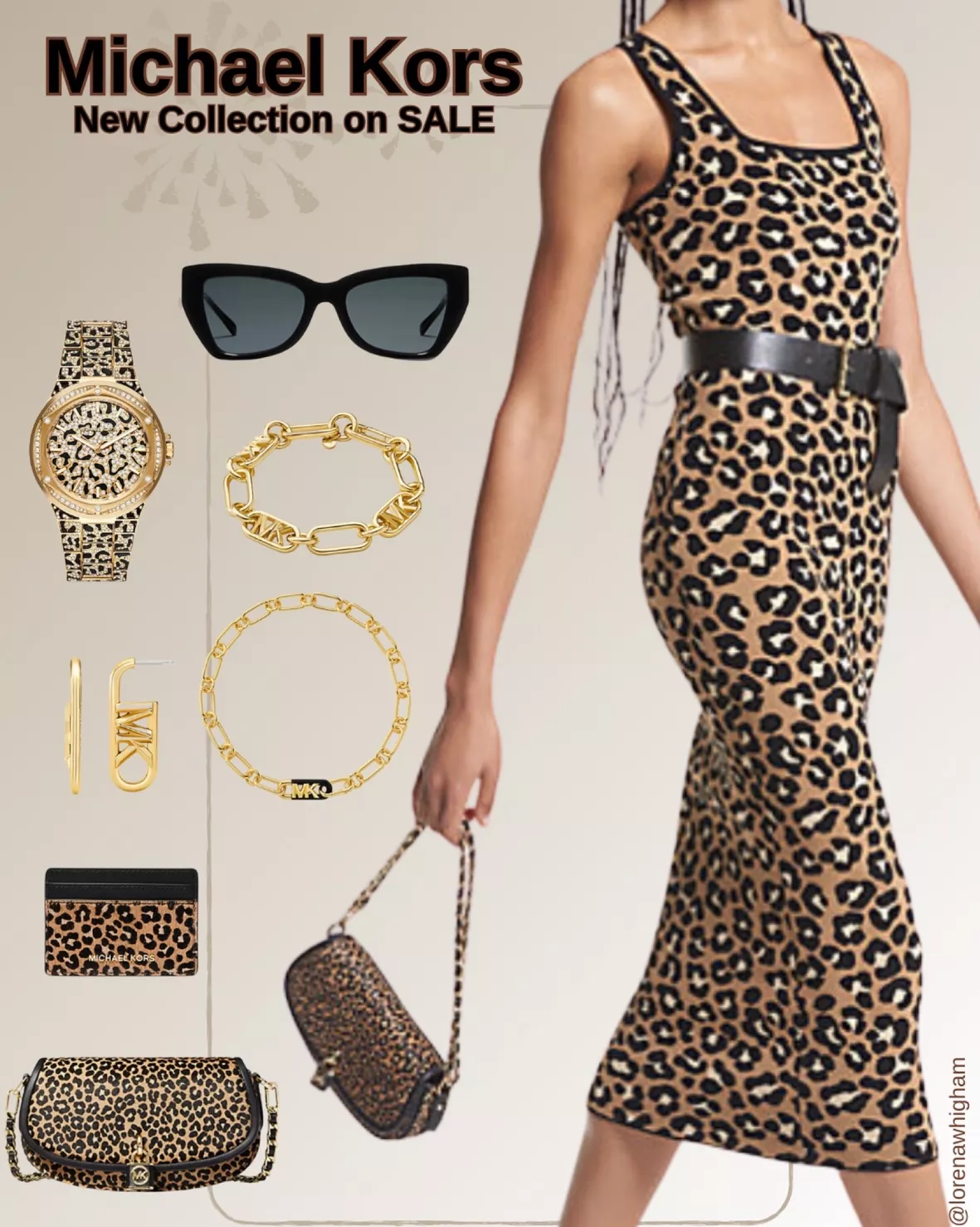 Micha Leopard Slip Dress Micha Leopard Slip Dress