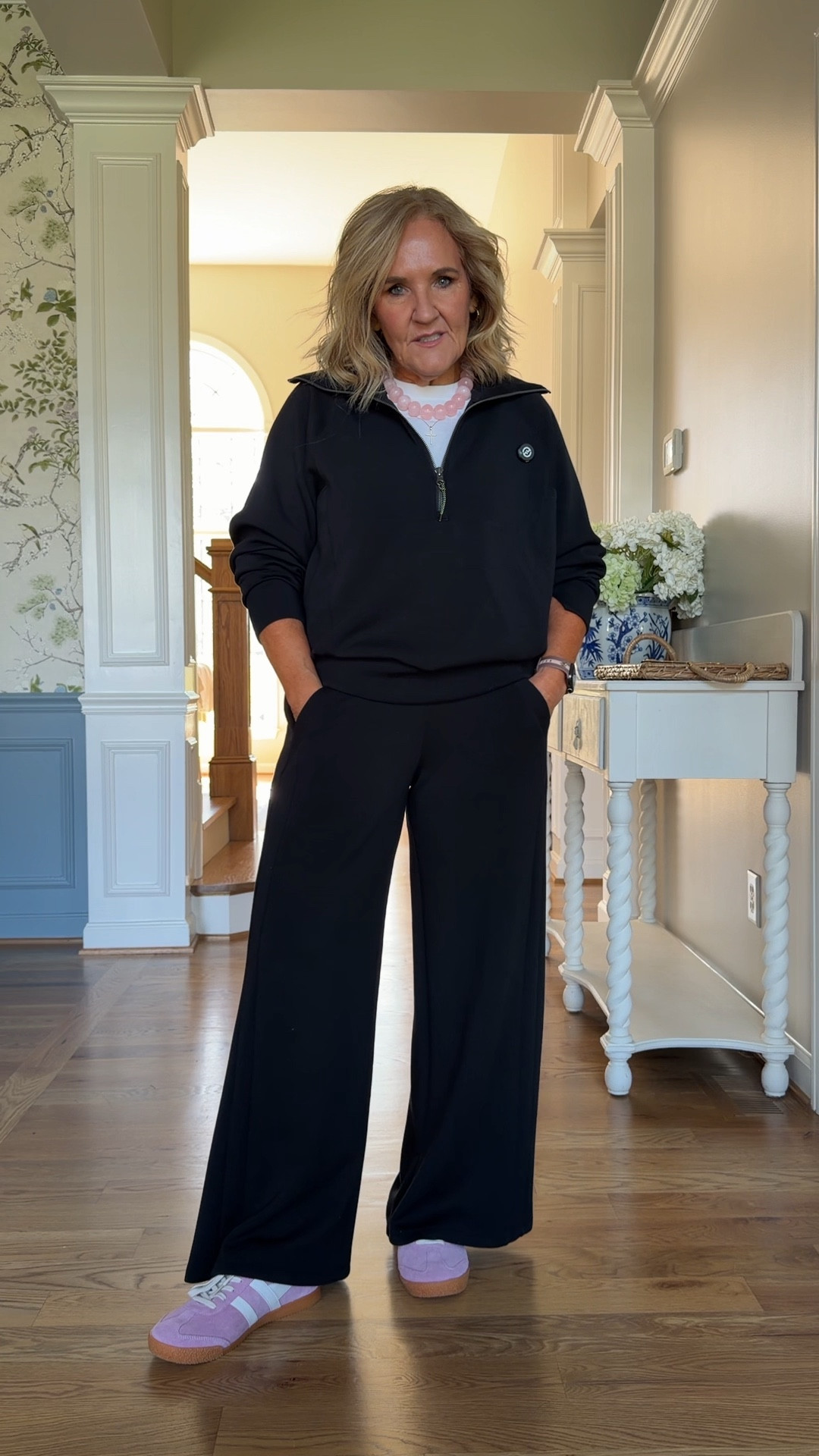 Spanx LTK sale 20% off sitewide 3/12-3/15
Use code LTKSPANX

I wear a medium petite in bottoms and a medium in tops unless noted below
The wide leg pants with drawstring I like the larger size, a large petite. 
My necklace is on sale. Linking some favorites  
The very black and timeless navy are classic colors  

#LTKSpringSale #LTKOver40 #LTKTravel

#LTKPetite