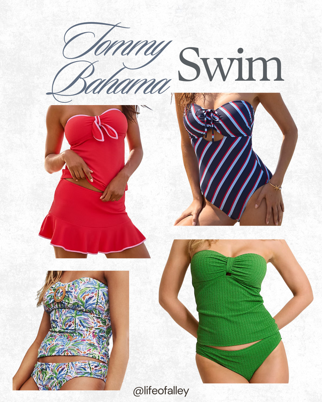 My favorites from the Tommy Bahama swim collection!  

 #LTKSeasonal #LTKOver40 #LTKSwim