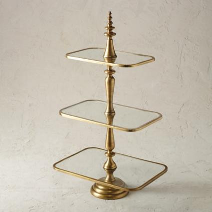 Amelie Rectangular Tiered Servers | Frontgate