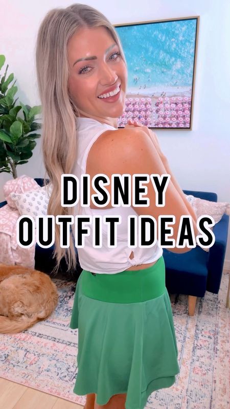 Disney outfit ideas ♥️🪄🏰🐭 sizing help: I do my true smalls in the activewear dresses. 🚨my one shoulder red dress is out of stock in red. You could do the pink and red combo!! But I also linked another activewear dress I love ❤️ if you want to try another one. The one shoulder one is not friendly for bigger bust gals FYI! // smalls in all tanks // and I did a M in the active shorts and skort! I always do M shorts and I can be in between S/M for skorts and I’m glad I did M mainly for the biker shorts under since they run a little tight on my thick thighs. //

Spring break outfits
Florida trip
Spring break style
Disney inspo
Disney style
Disney outfits
Disneyland 
Disney world
Mom outfit
Activewear
Athleisure 
Amazon finds
Amazon haul 
Workout wear
Summer vacation
Summer trip


#LTKstyletip #LTKVideo #LTKfindsunder50