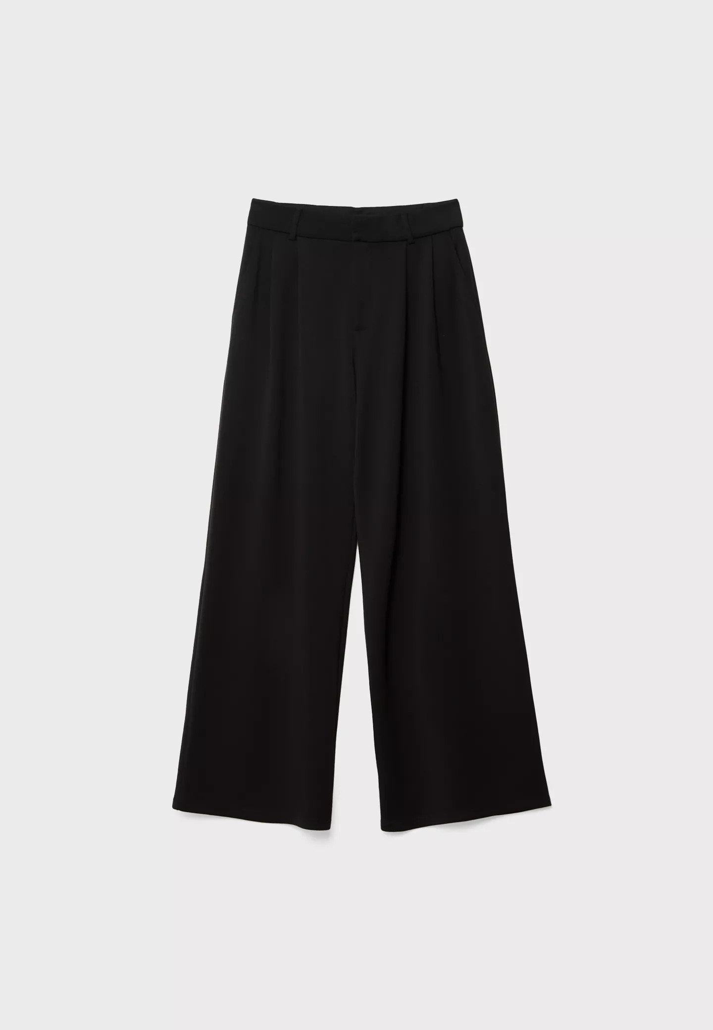 Soft-touch dress trousers - Women's fashion | Stradivarius United Kingdom | Stradivarius (UK)