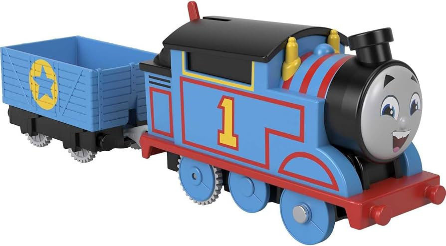 Thomas & Friends Motorized Toy Train Thomas Battery-Powered Engine with Cargo for Pretend Play Pr... | Amazon (US)