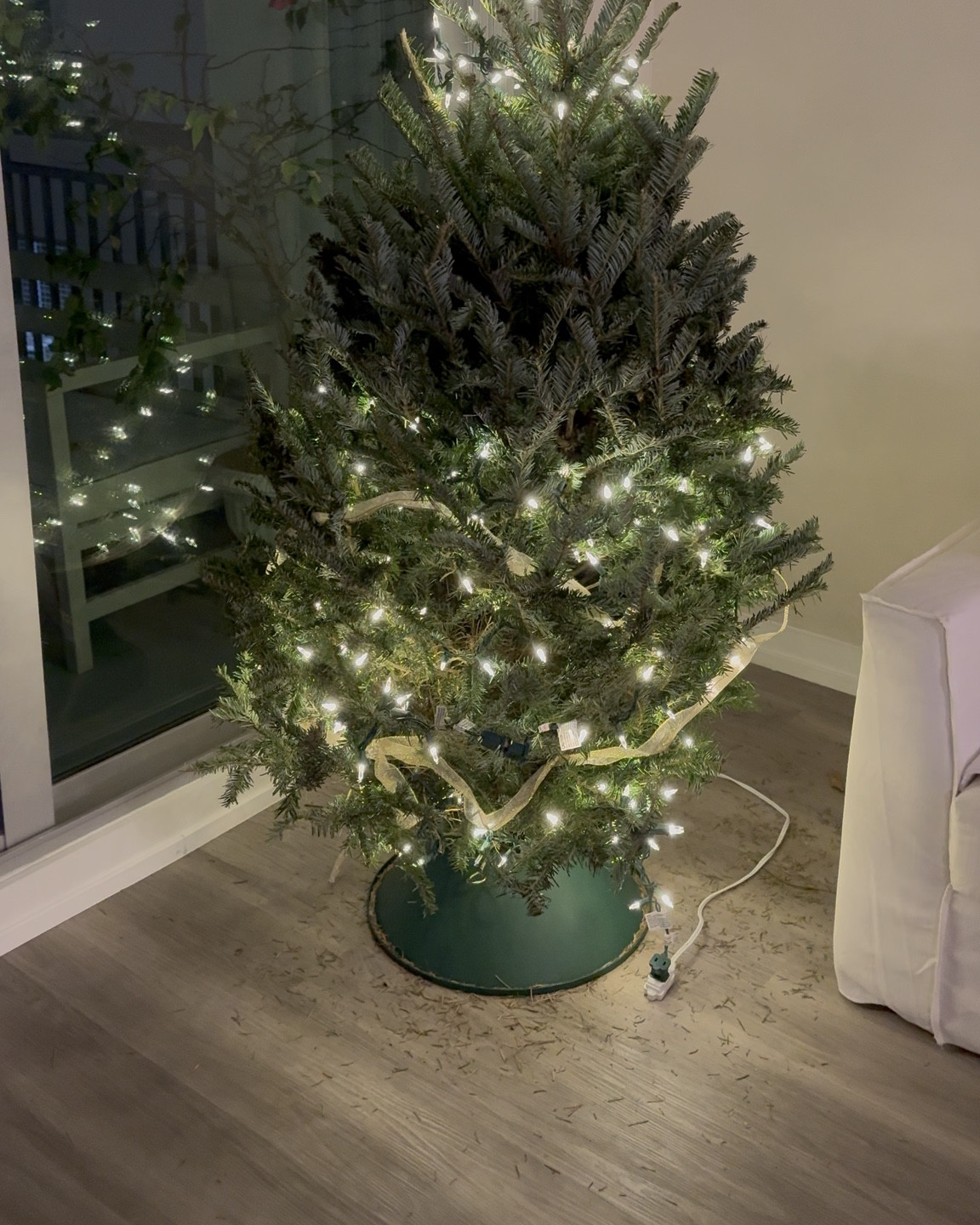 Not loving the twinkling lights ! Not a big deal because Target is still running a huge sale right now for cyber week on LTK and cyber Monday Black Friday deals. Make sure when you’re checking out if you get my lights, make sure you get your iridescent or clear and then choose green wire and make sure it doesn’t say twinkling. I just think the twinkling is kind of tacky sorry I know that’s a bad word but what do you guys think?

Also tired is my free shipping real Fraser for a Christmas tree from Home Depot as well as it’s cute little basic tree stand, and some other Christmas wrapping favorites and decor I’m crushing on like ornaments in velvet.

#LTKHoliday #LTKHome #LTKCyberWeek