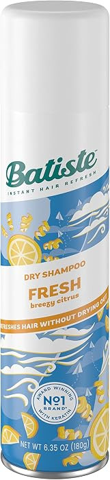 Batiste Dry Shampoo, Fresh Fragrance, 6.35 OZ. Packaging May Vary | Amazon (US)