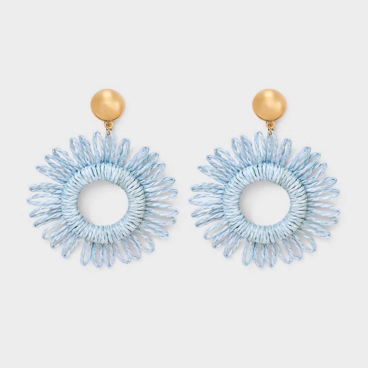 Sunburst Thread Earrings - A New Day™ | Target