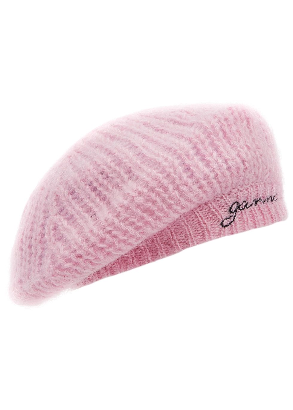 Logo-embroidered mohair-blend beret | Harvey Nichols (Global)
