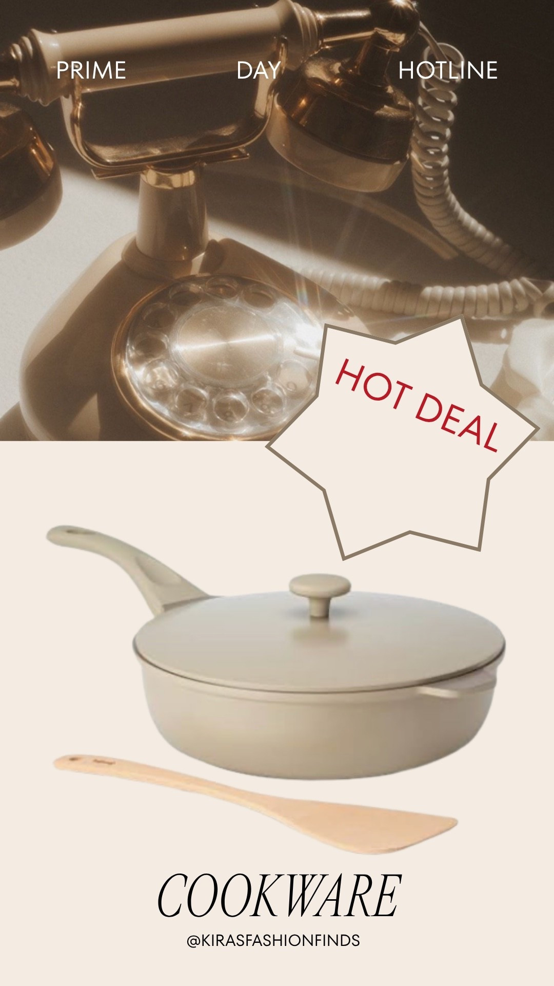 🤍Amazon Prime deal alert! Upgrade your kitchen with this beautiful cookware piece that’s as functional as it is stylish. Featuring a nonstick surface for easy cooking and cleanup, even heat distribution, and a matching lid, it’s perfect for everyday meals while looking great on your stovetop.

✨ ¡Oferta de Amazon Prime! Esta pieza de cookware combina diseño y funcionalidad. Su superficie antiadherente facilita cocinar y limpiar, mientras distribuye el calor de manera uniforme para mejores resultados en cada receta.

Don’t miss this Amazon Prime find while deals last! 🛍️

Follow me on Instagram and YouTube @kirasfashionfinds

#LTKvlog #LTKSaleAlert #LTKHome