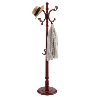 Coat Rack Freestanding, Wooden Coats Rack Stand with Weighted Base & 11 Hooks, Free Standing Hall Coat Tree for Entryway, Bedroom, Living Room | Target