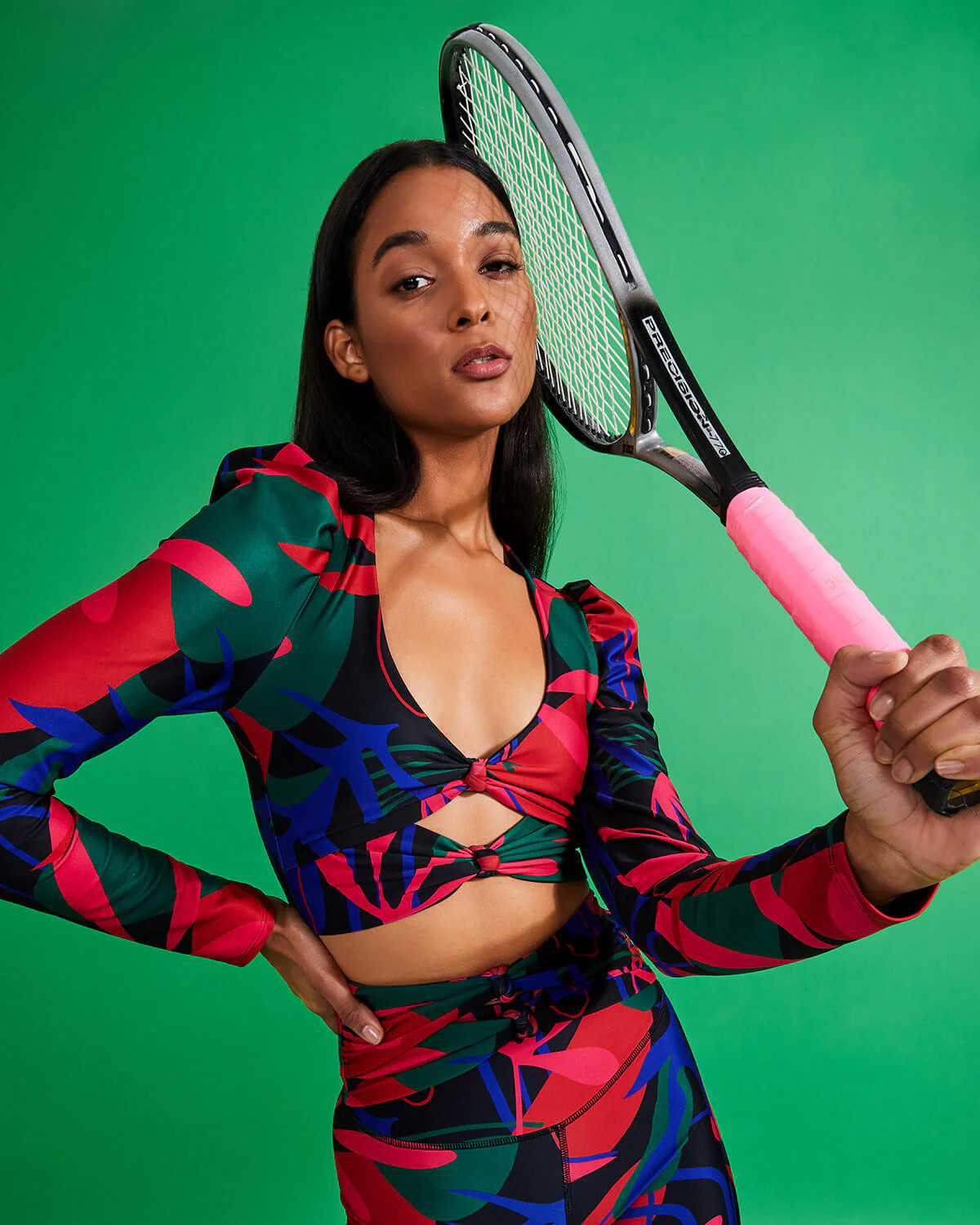 RIO PRINT LONG SLEEVE TOP (FINAL SALE) | PatBO