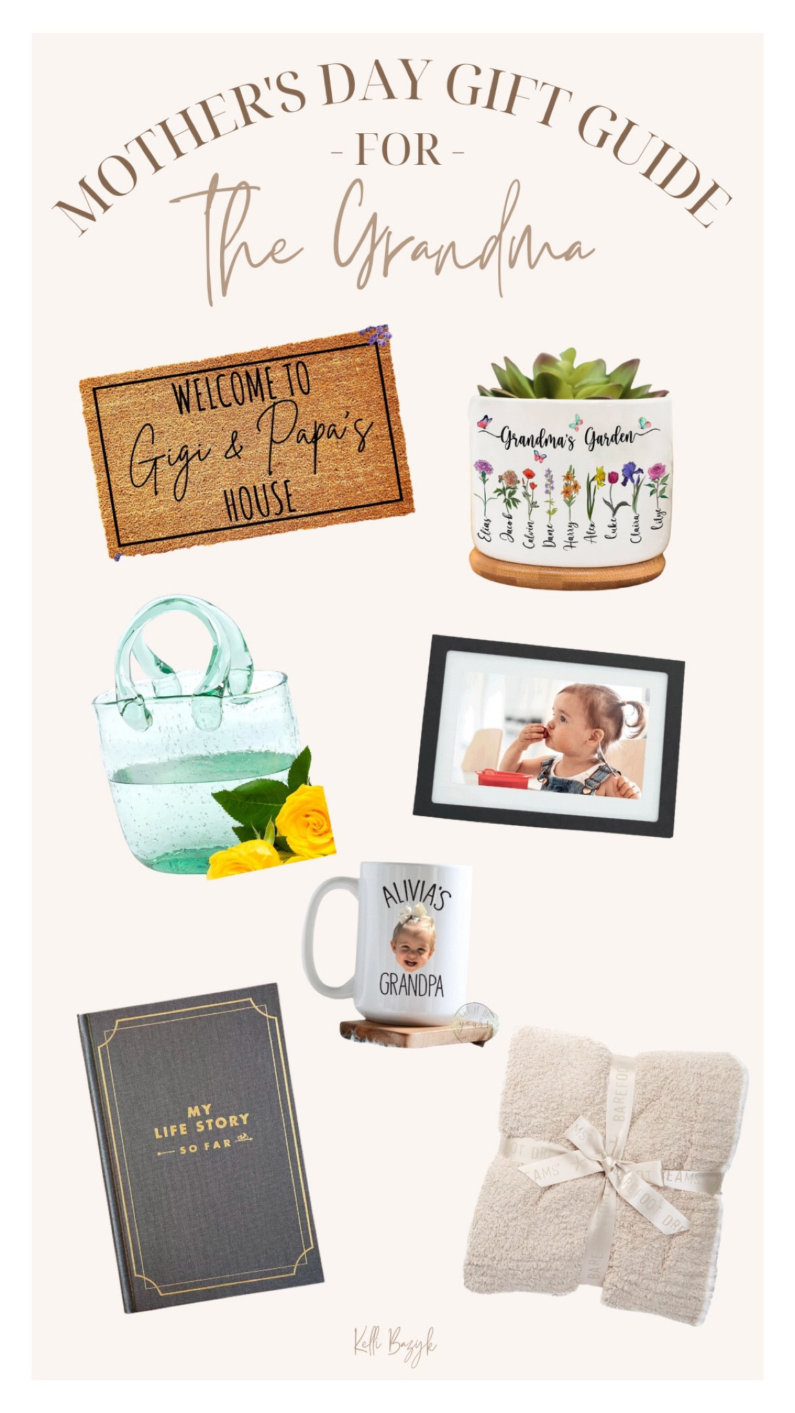 Gifts for the mama or grandma! // grandma gift guide, gifts for her, Mother's Day

#LTKGiftGuide #LTKhome #LTKunder100