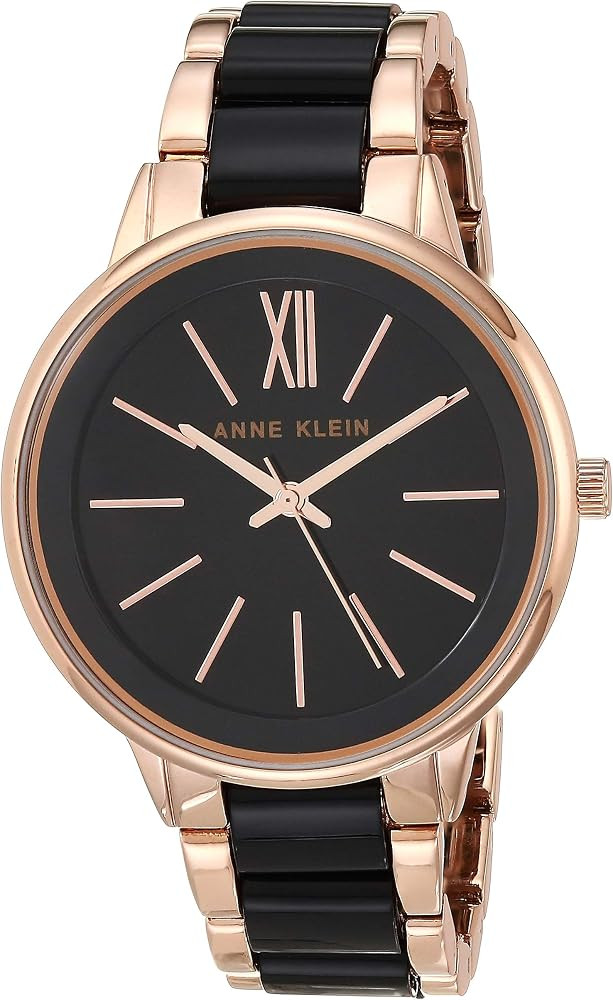 Anne Klein Women's Resin Bracelet Watch      
 Tang Buckle | Amazon (US)