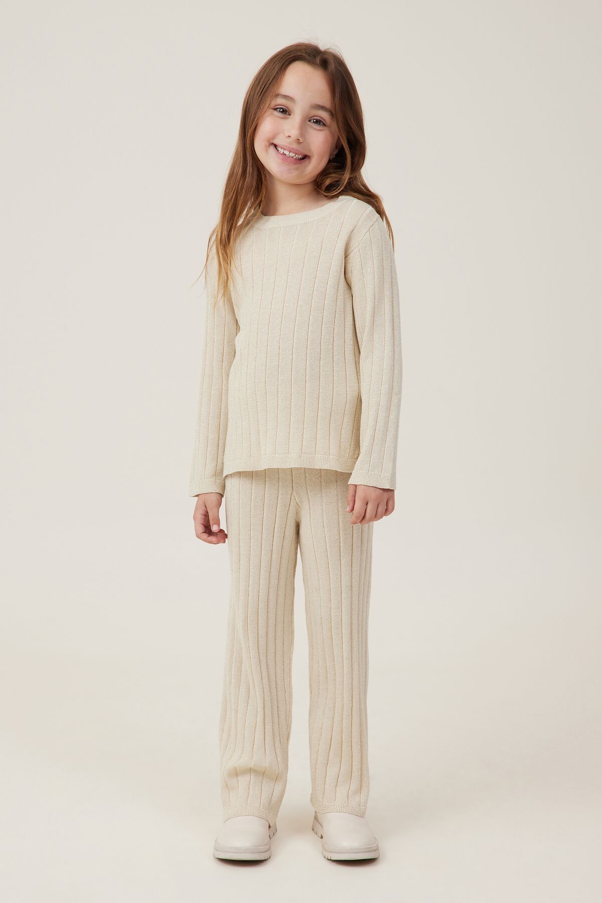 Jenna Lurex Knit Pant | Cotton On (US)