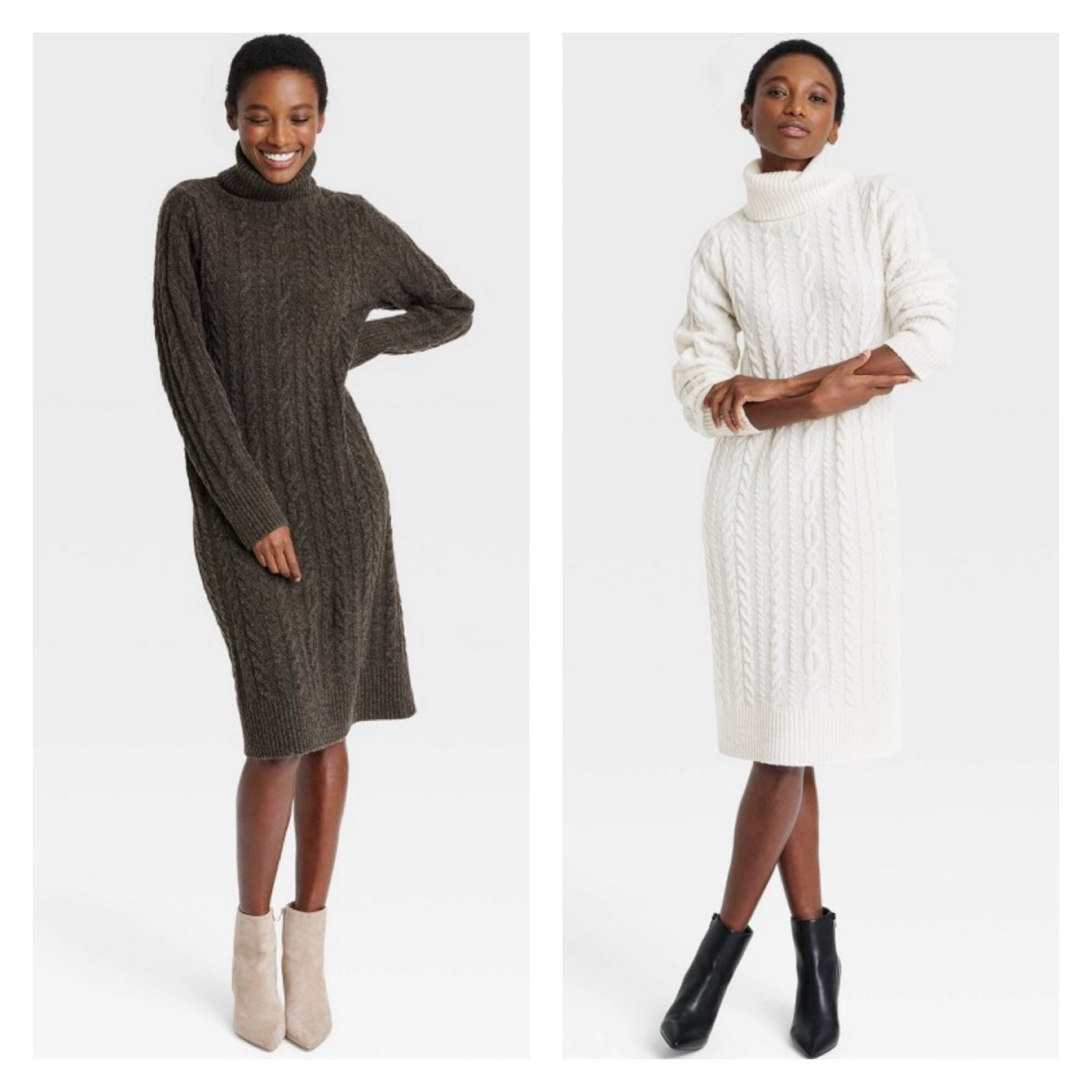 Cozy Sweater dresses at 🎯

❄️ Brown (Looks Mole)
🌷 Cream

#LTKU #LTKstyletip #LTKworkwear