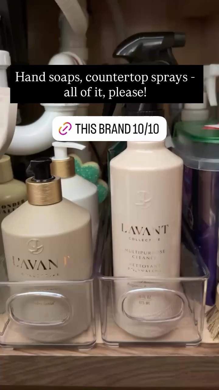 Hand soaps, countertop sprays - all of it, please!