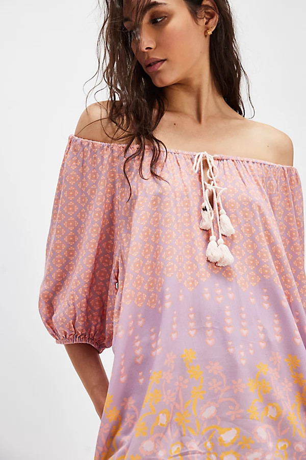 Spell Sweet Nothings Short Sleeve Blouse | Free People (Global - UK&FR Excluded)