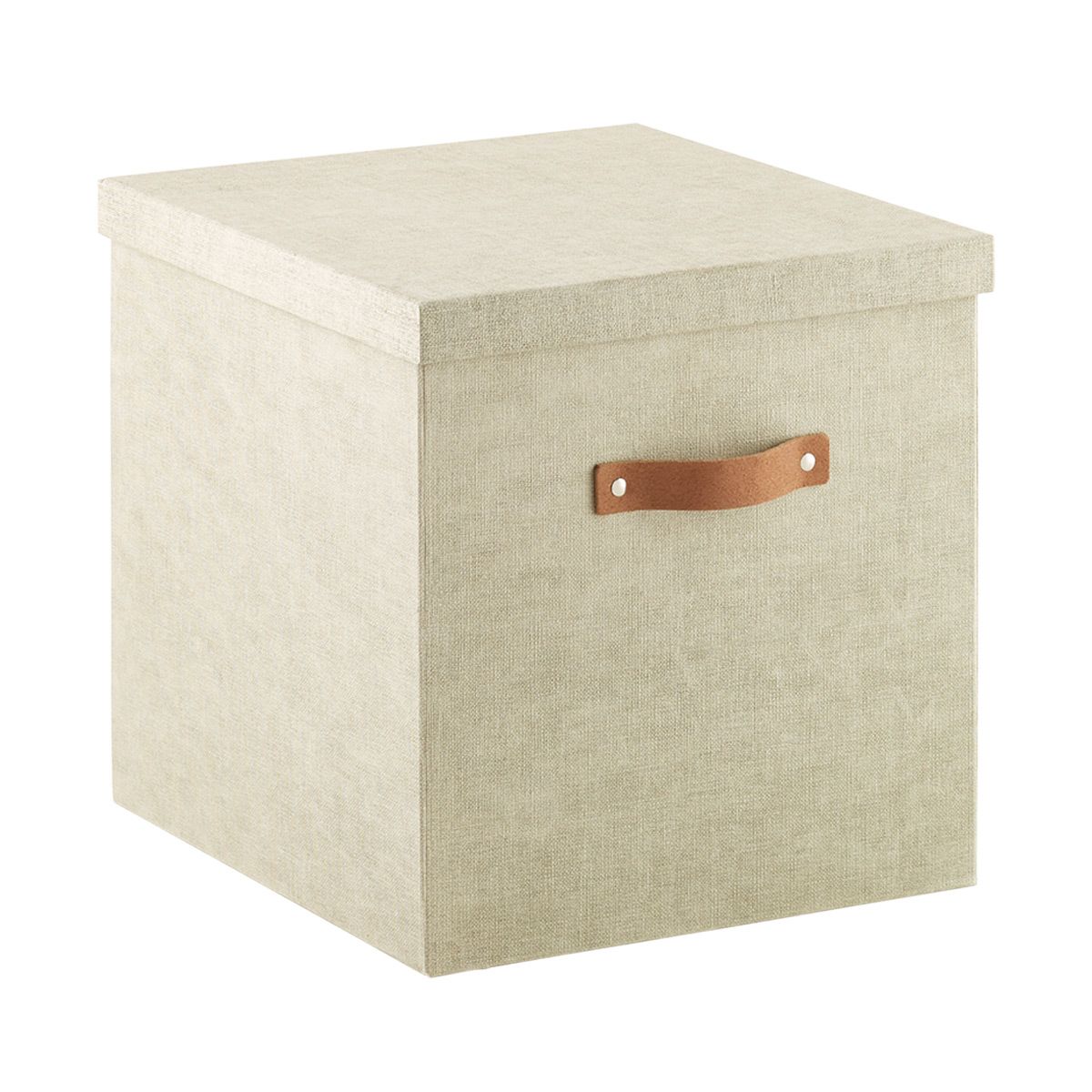 Bigso Marten Cube Linen | The Container Store