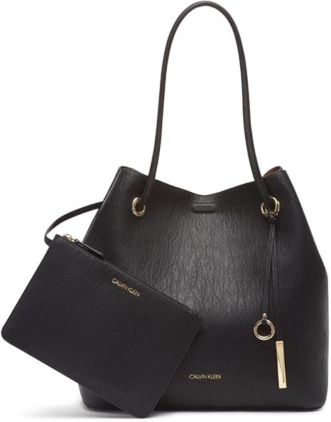 Calvin Klein Gabrianna Bubble Lamb North/South Key Item Tote | Amazon (US)