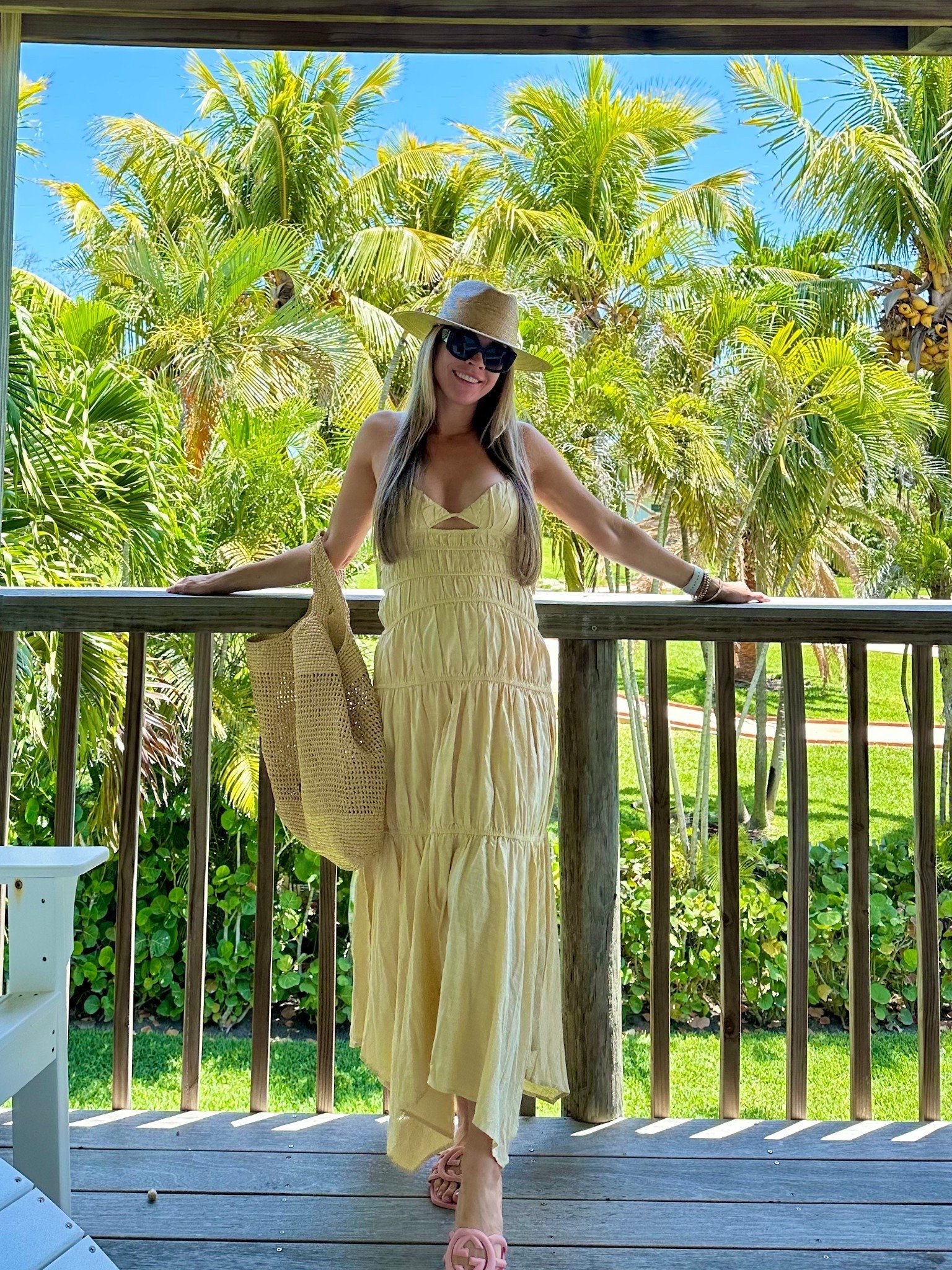 I love this time of year! 💛💐🐝🍋#butteryellow #dress #summer #summeroutfit #summerdress #vacation #vacationoutfit #beachoutfit #wedding #weddingguest #beachwedding #beachweddingguest 

#LTKItBag #LTKTravel #LTKSeasonal