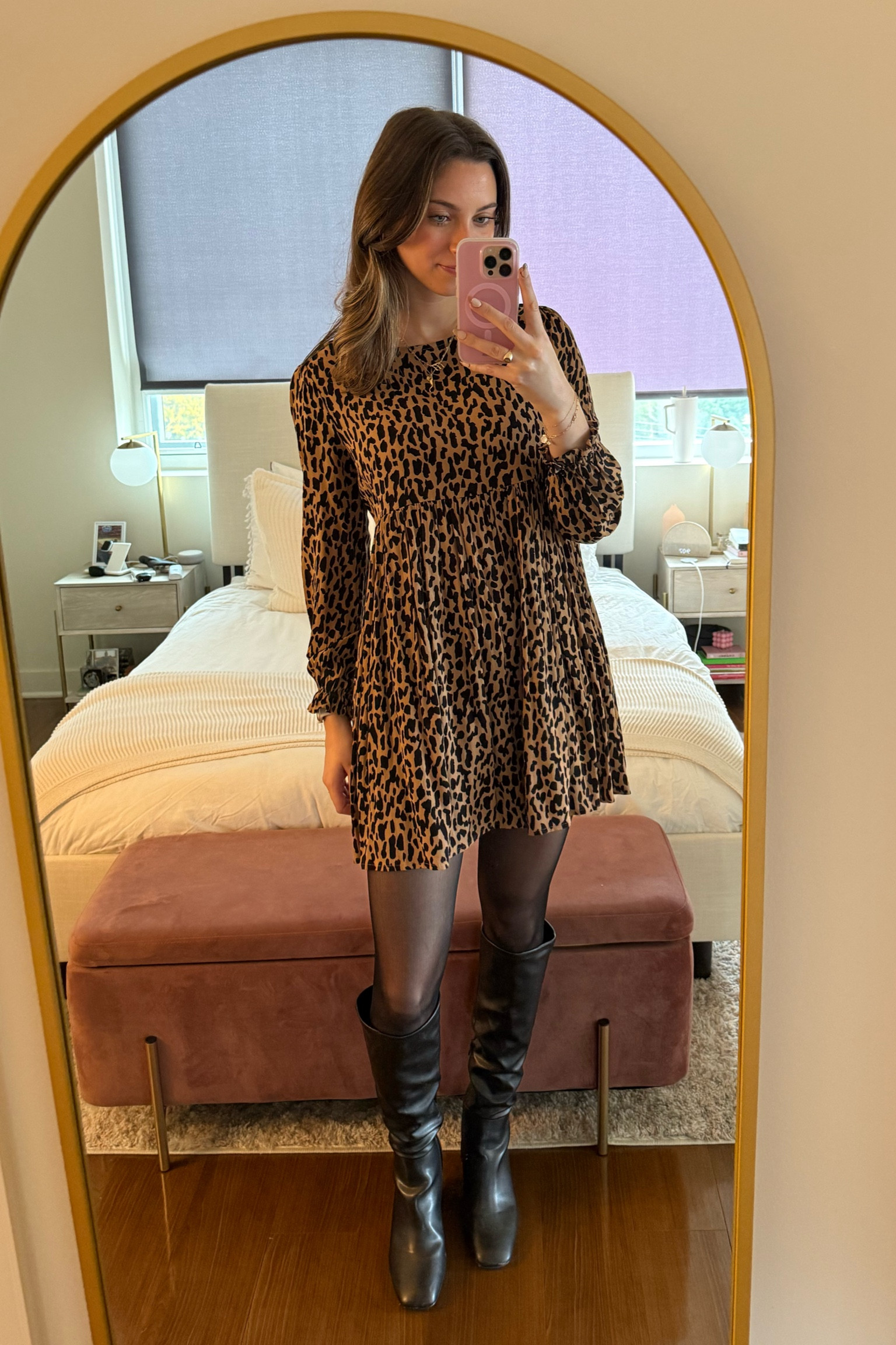 Fall work outfit 

Leopard print, workwear, dress

#LTKWorkwear