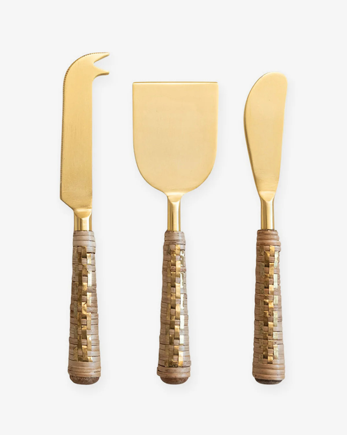 Cheese Knives with Drawstring Bag (Set of 3) | McGee & Co. (US)