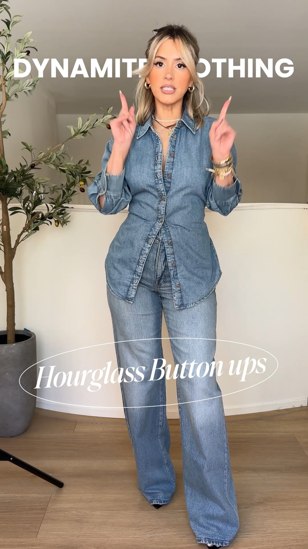 These cinched button ups have me in a chokehold 🙊🙌🏼👏🏼

I'm wearing them both in a size small! Jeans are size 4, and the trousers are so small! 

#LTKU #LTKFindsUnder100 #LTKStyleTip