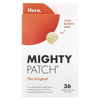Hero Cosmetics, Mighty Patch®, 36 Patches | iHerb