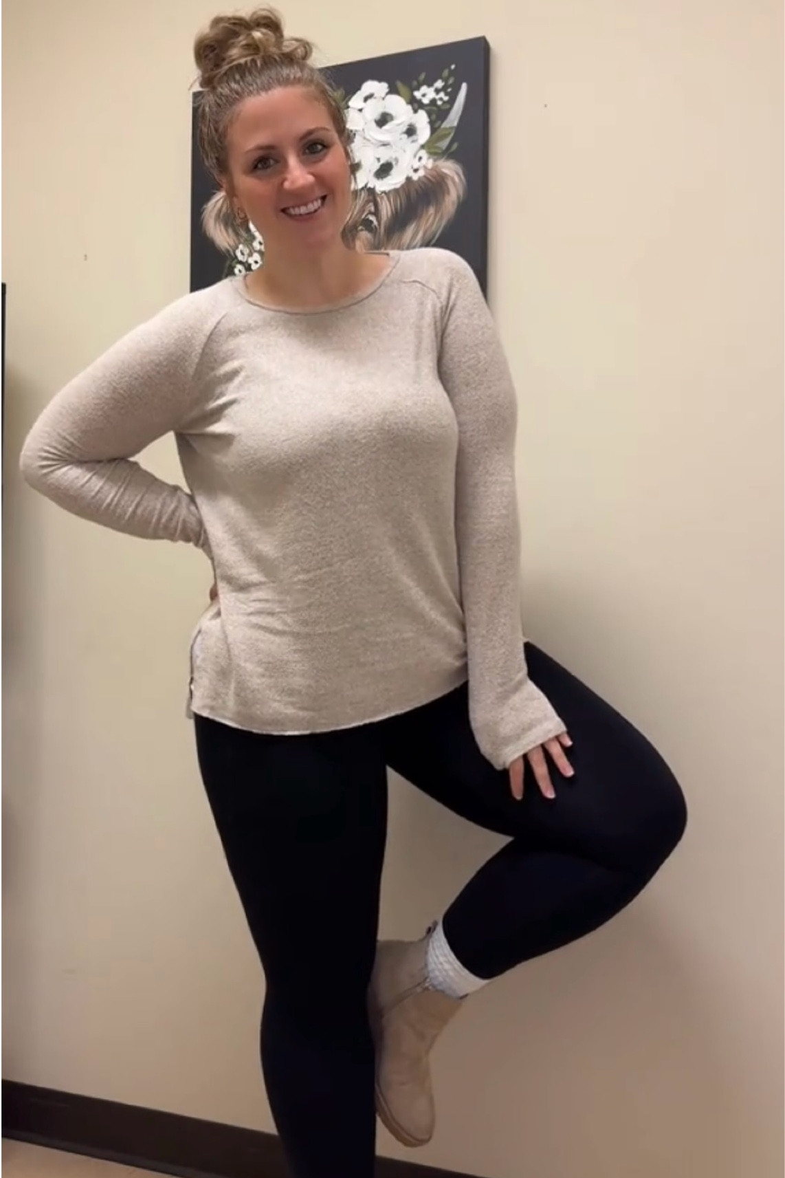 Comfy work ootd for those chilly mornings ☀️
• Everything linked is the same product just in different colors•

#LTKHoliday #LTKMidsize