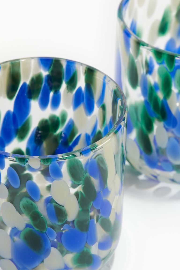 2-pack Patterned Tumblers | H&M (US + CA)