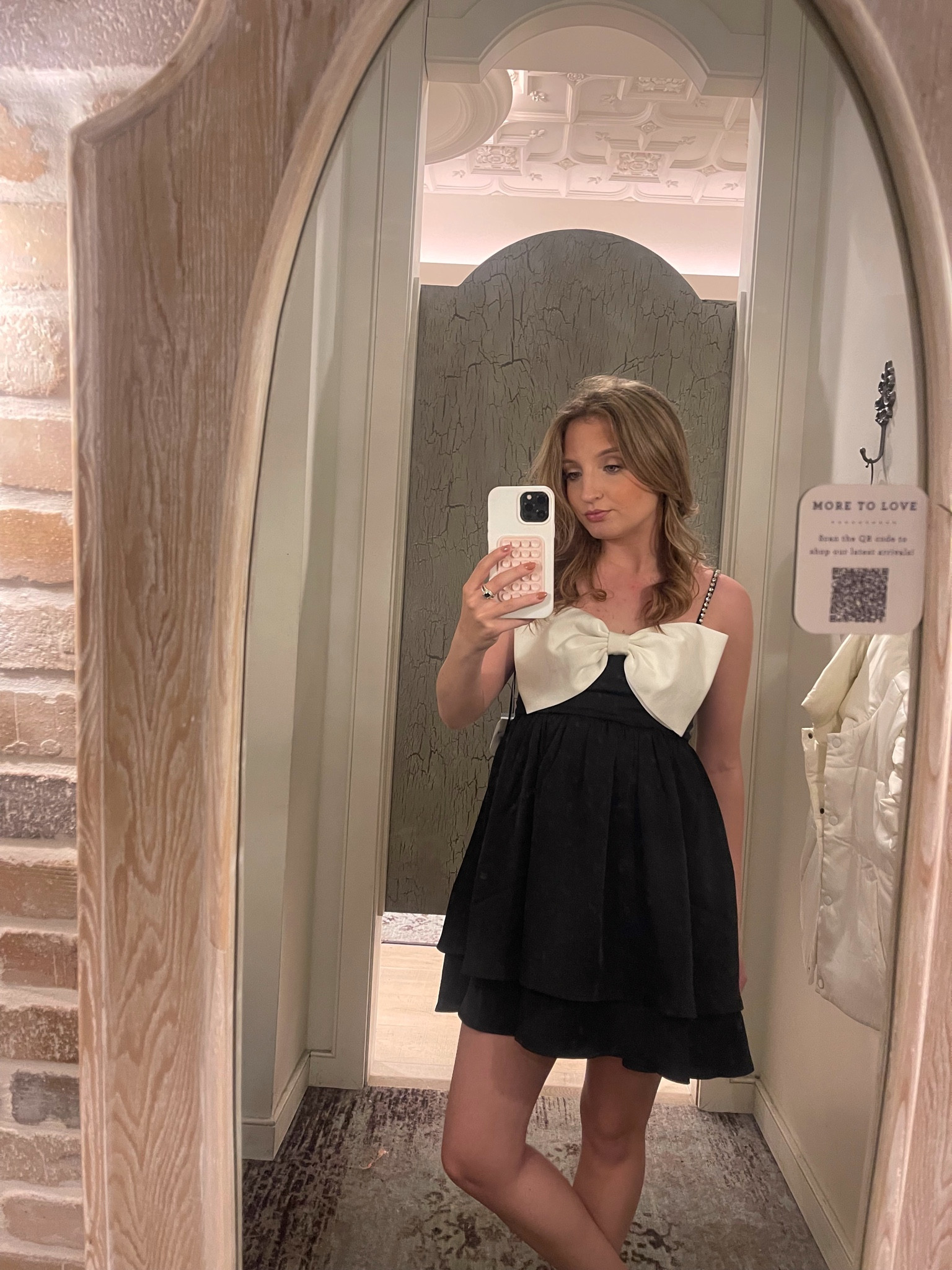 BOW DRESS 🎀🤍

#LTKU #LTKSeasonal #LTKHoliday