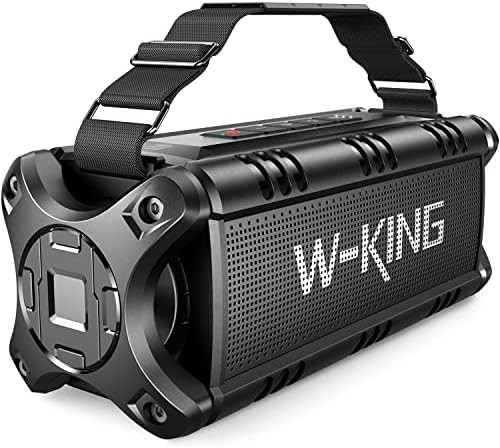 Bluetooth Speaker, W-KING 50W Powerful Bluetooth Speaker Loud IPX6 Waterproof, Large Outdoor Port... | Amazon (US)
