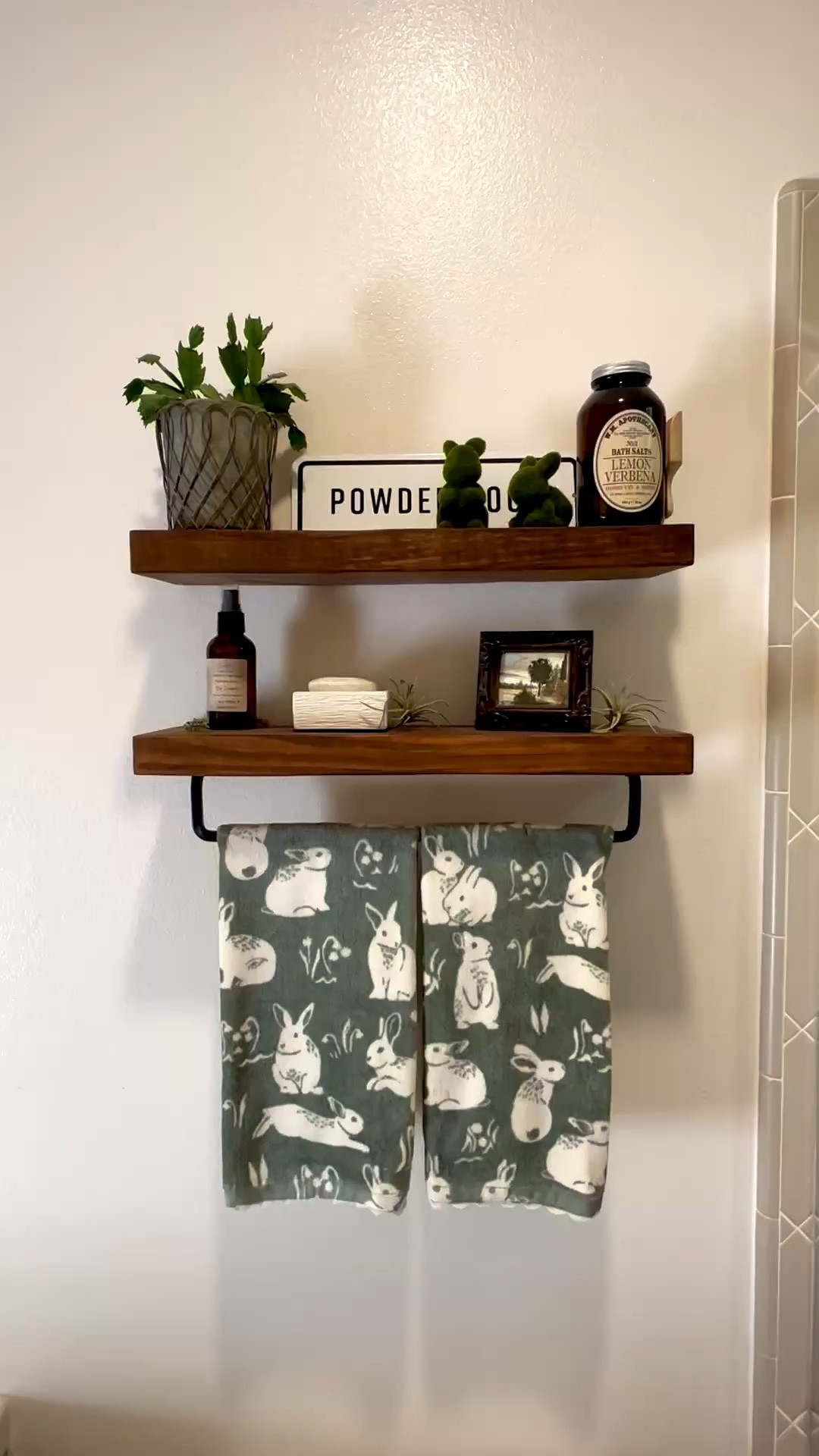 Added some bunnies to the guest bathroom.

#LTKHome #LTKSaleAlert #LTKmorningroutine