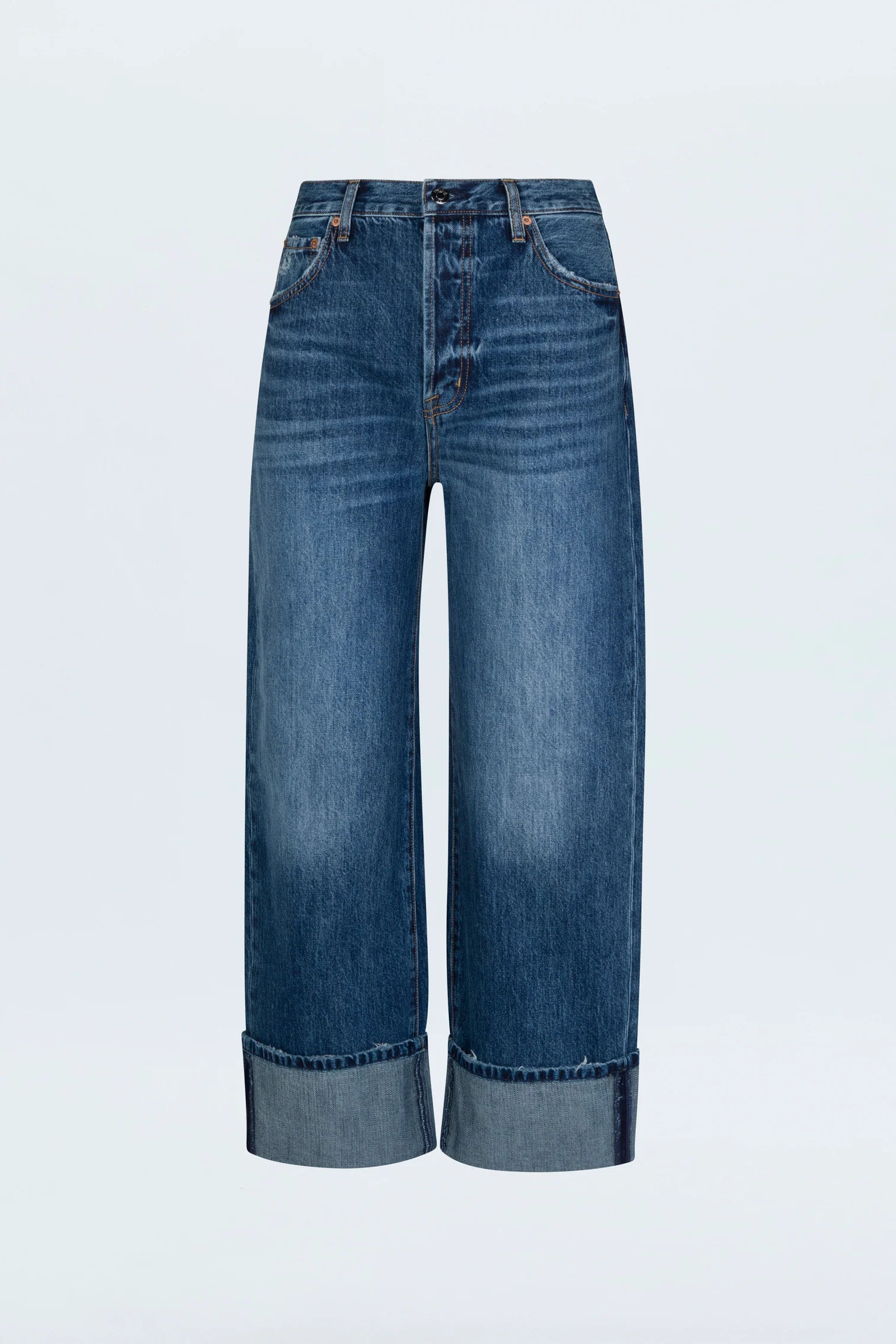 Ryder High Rise Cuffed Jean - Fulton | Pistola Denim