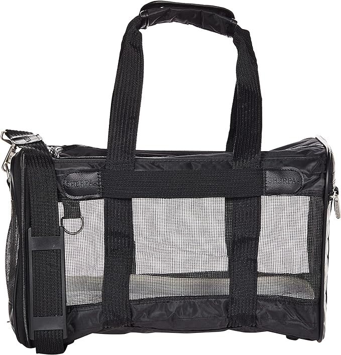 Sherpa® Original Deluxe™ Airline Approved Pet Carrier, Medium, Black | Amazon (US)