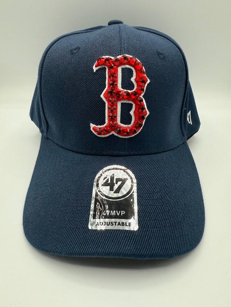 Boston Red Sox Crystal Hat – MLB Bedazzled Rhinestone Cap - Etsy | Etsy (US)