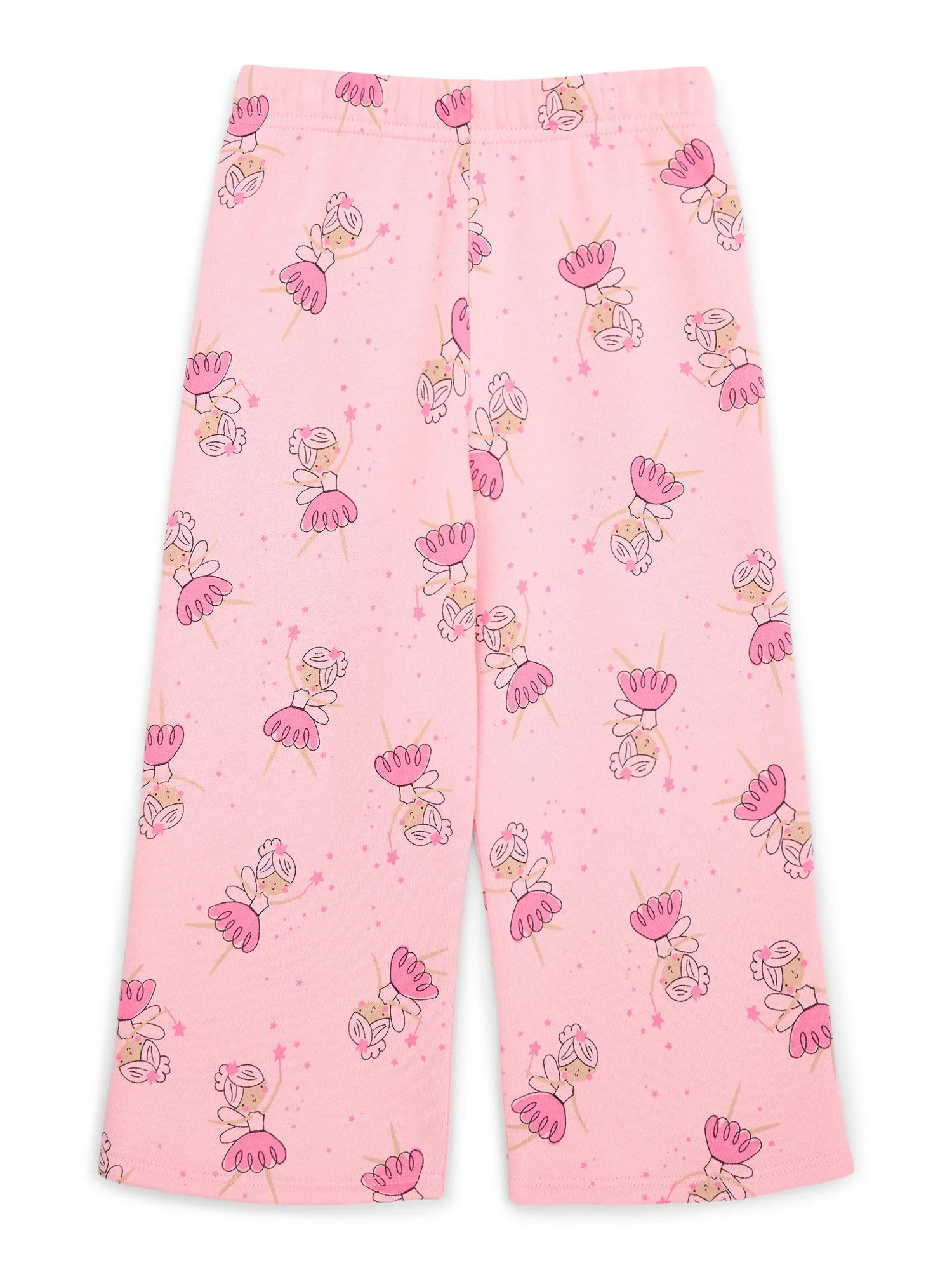 Garanimals Toddler Girl Fleece Straight Leg Pants, Sizes 2T-5T | Walmart (US)