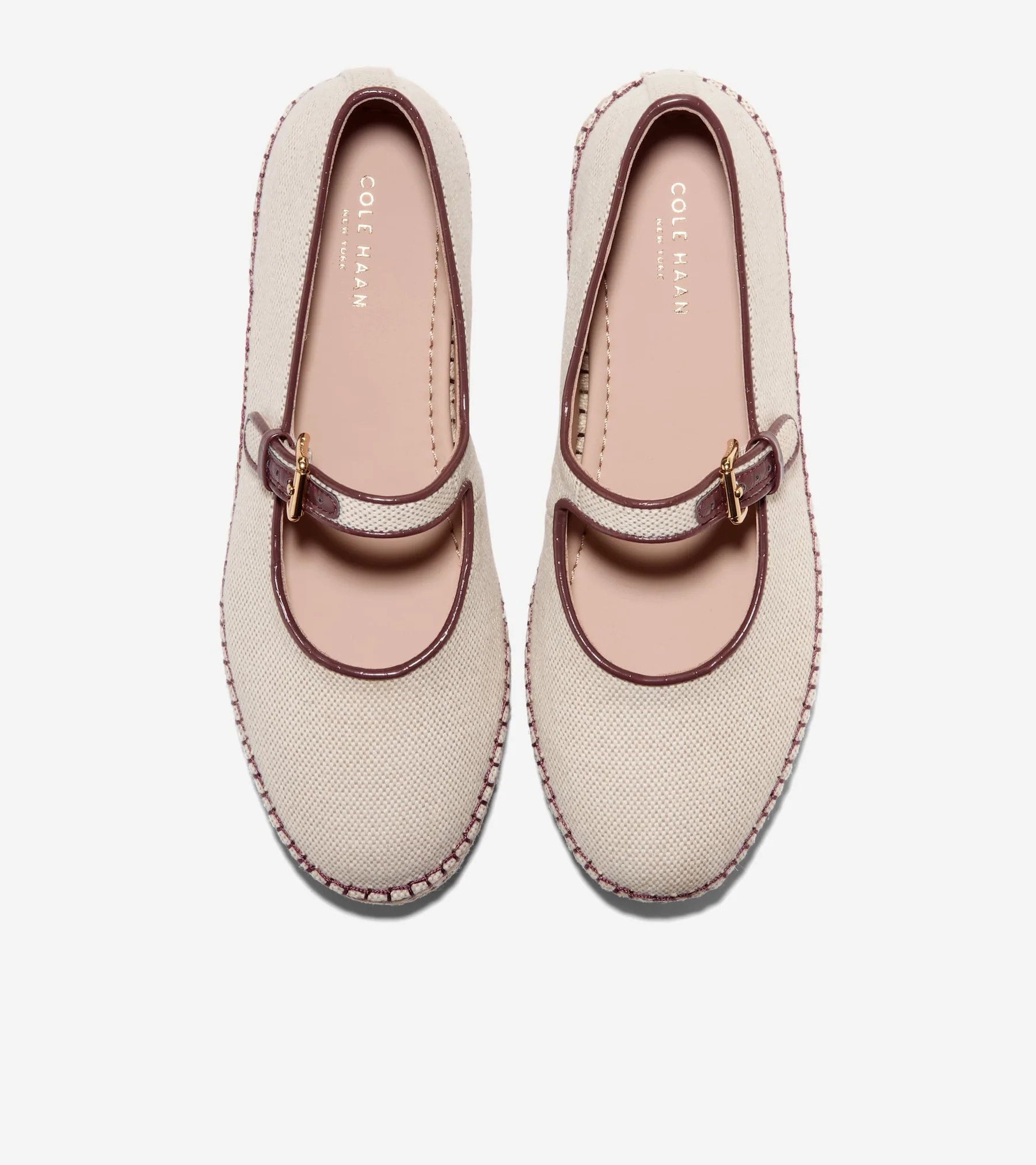 Women's Cloudfeel Asbury Mary Jane Ballet Flats in Beige | Cole Haan | Cole Haan (US)