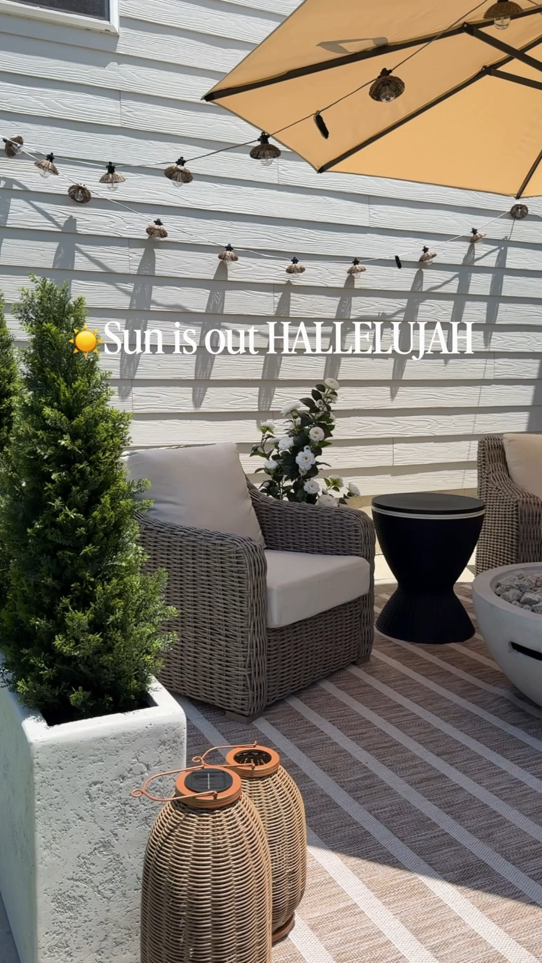 Modern organic home, outdoor patio, small patio, candles,
Mother’s Day gift ideas, better homes and garden, Walmart home decor 

#LTKMothersDay #LTKmomlife #LTKHome