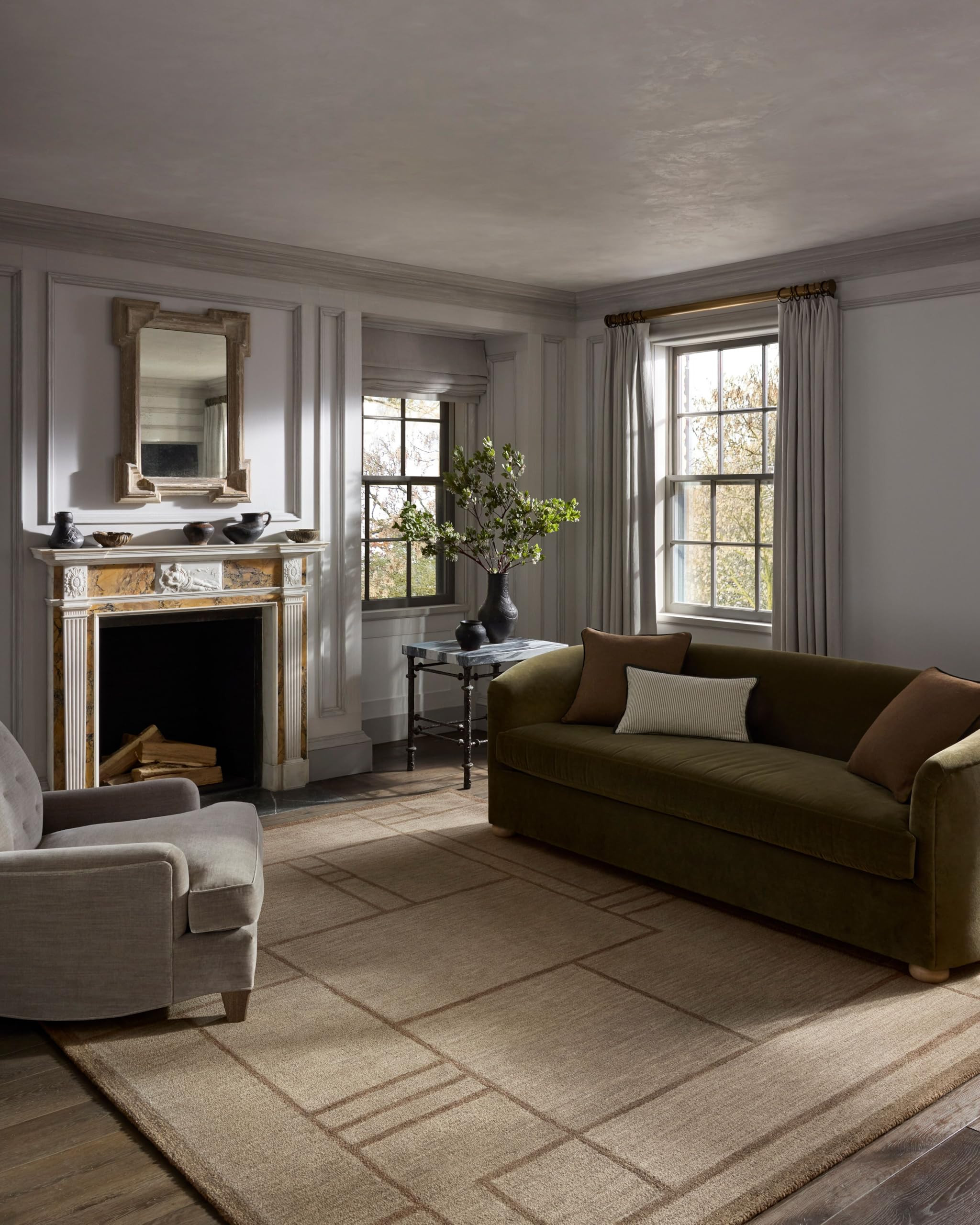 Loloi Jeremiah Brent Barrow Collection BAR-04 Beige/Taupe 2'-6" x 9'-9" Runner Rug | Amazon (US)