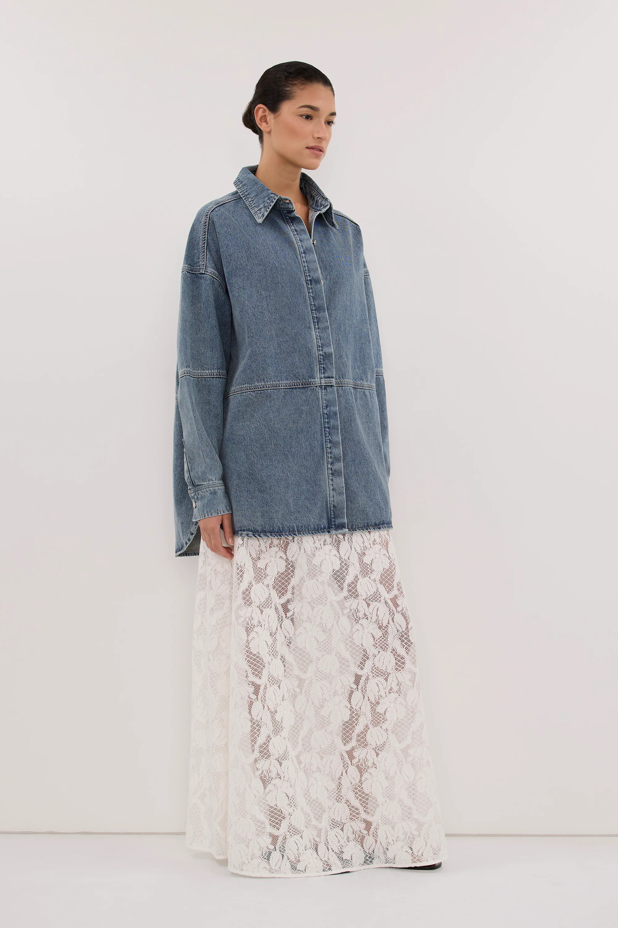 ELECTRA CLASSIC BLUE DENIM SHIRT | DISSH