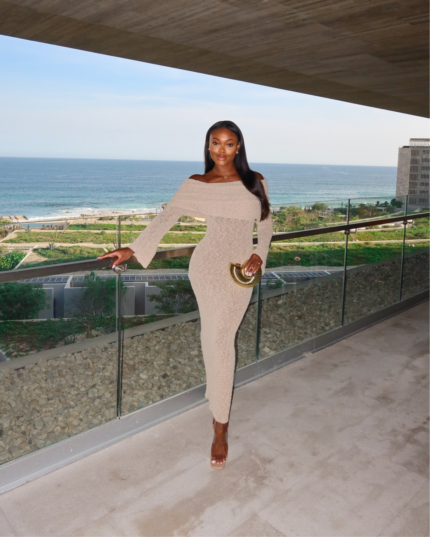 Outfit of the night! One of my favorite looks from Cabo! Love this knit dress. It’s available in several other colors. Wearing a size small 🤎

#LTKTravel #LTKSeasonal #LTKFindsUnder100