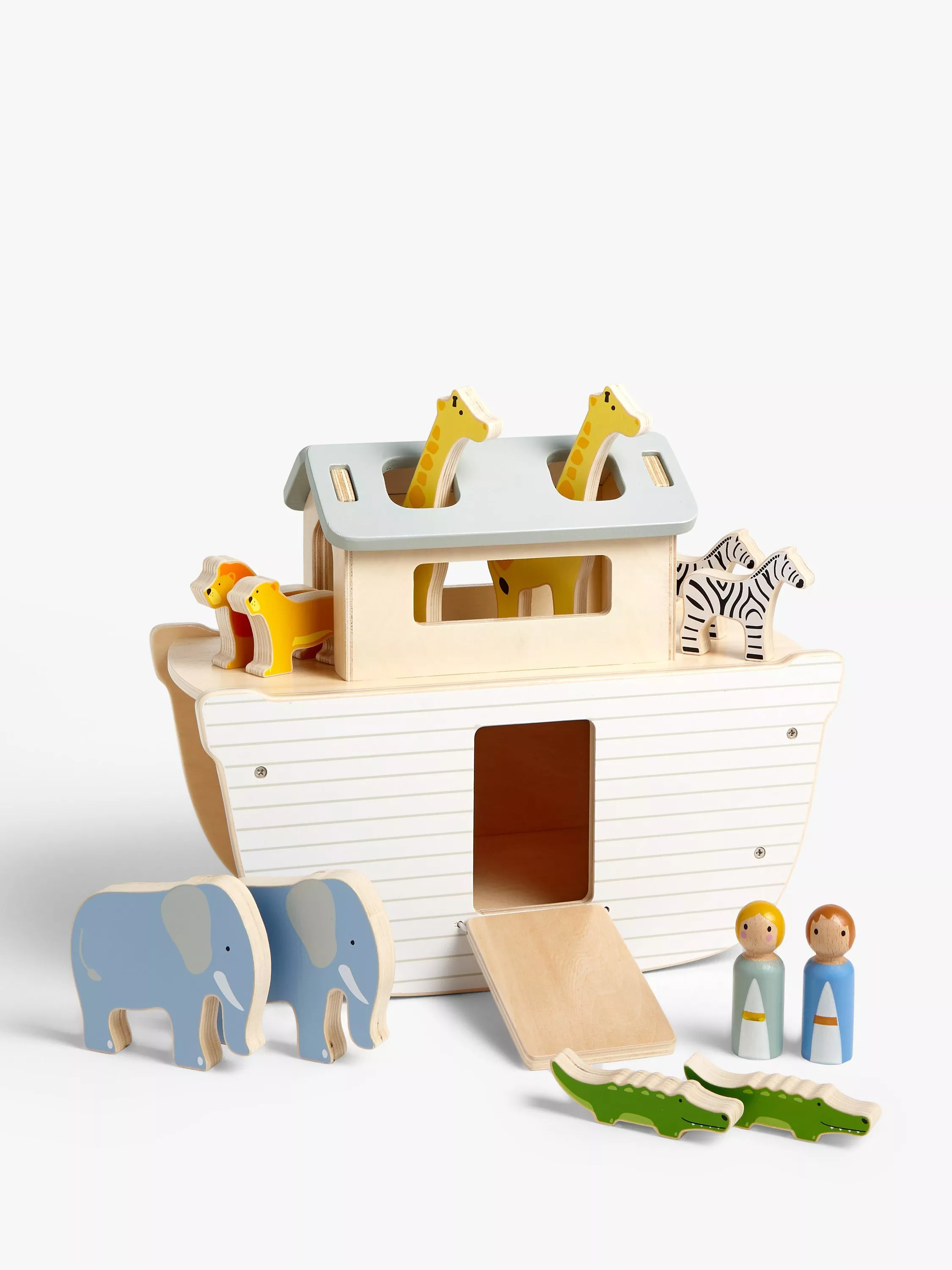John LewisMy First Noah's Ark Wooden Toy | John Lewis (UK)