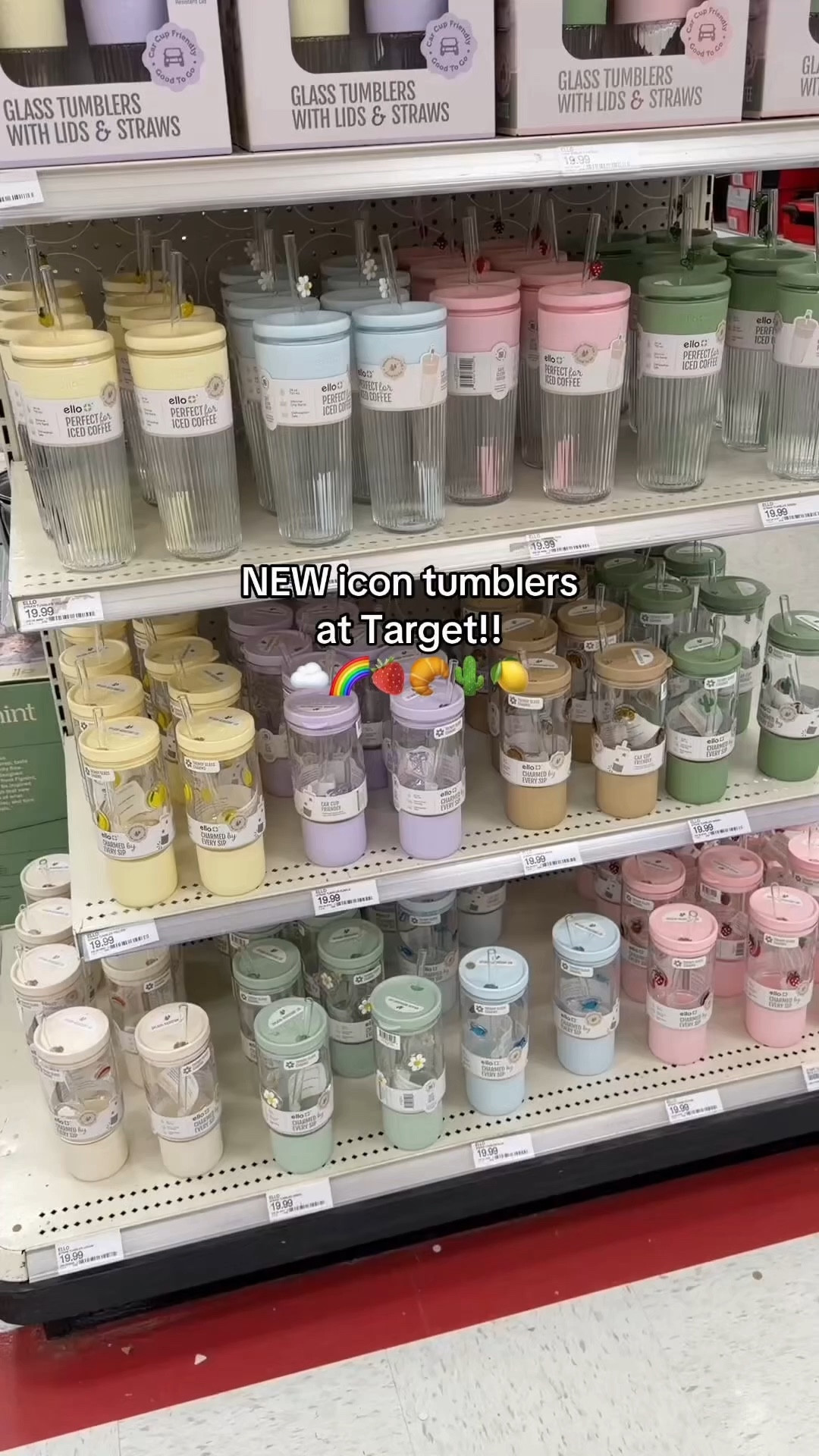 New icon tumblers at Target!! 😍

#iconglass #tumbler #target #targetfinds #travel #waterbottle #morningroutine #coffee #kitchen #home #grwm @Target 

#LTKHome #LTKmorningroutine #LTKgrwm