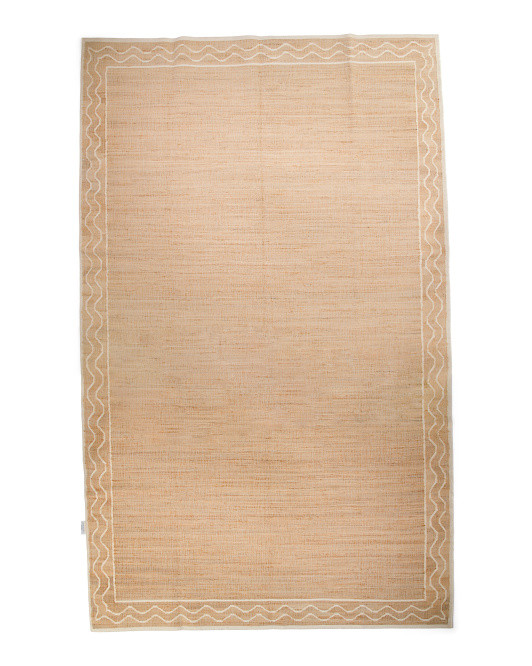 10x14 Scalloped Wool And Jute Blend Rug | TJ Maxx