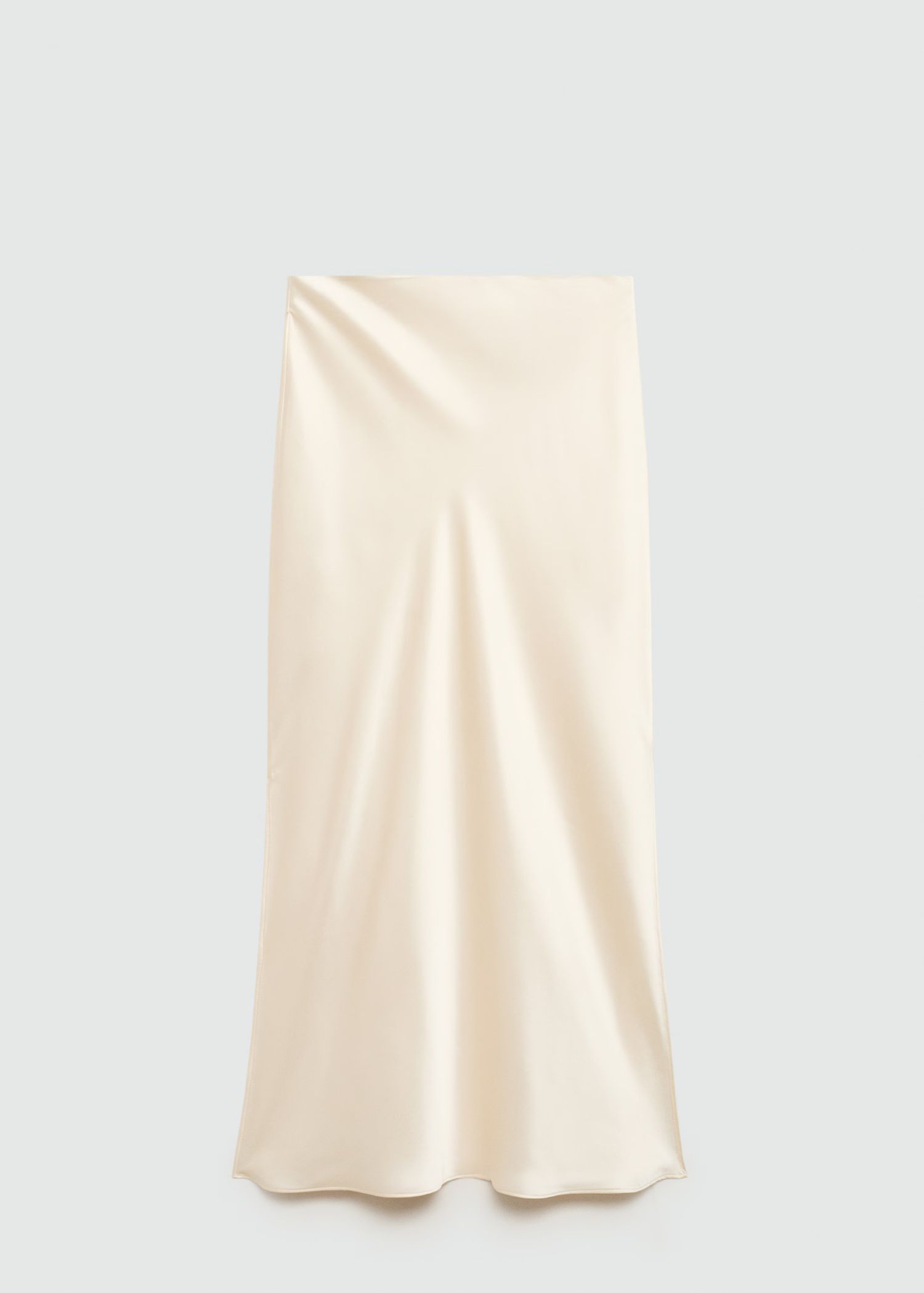 Satin long skirt | MANGO (US)