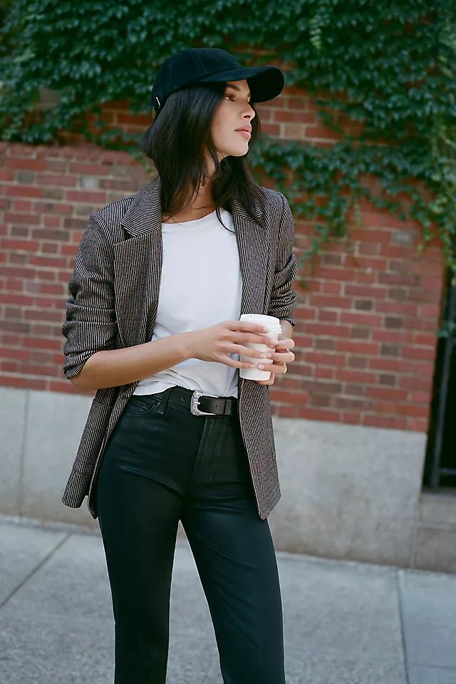 Current Air Double-Breasted Blazer | Anthropologie (US)