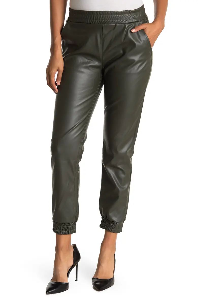 Faux Leather Joggers | Nordstrom Rack
