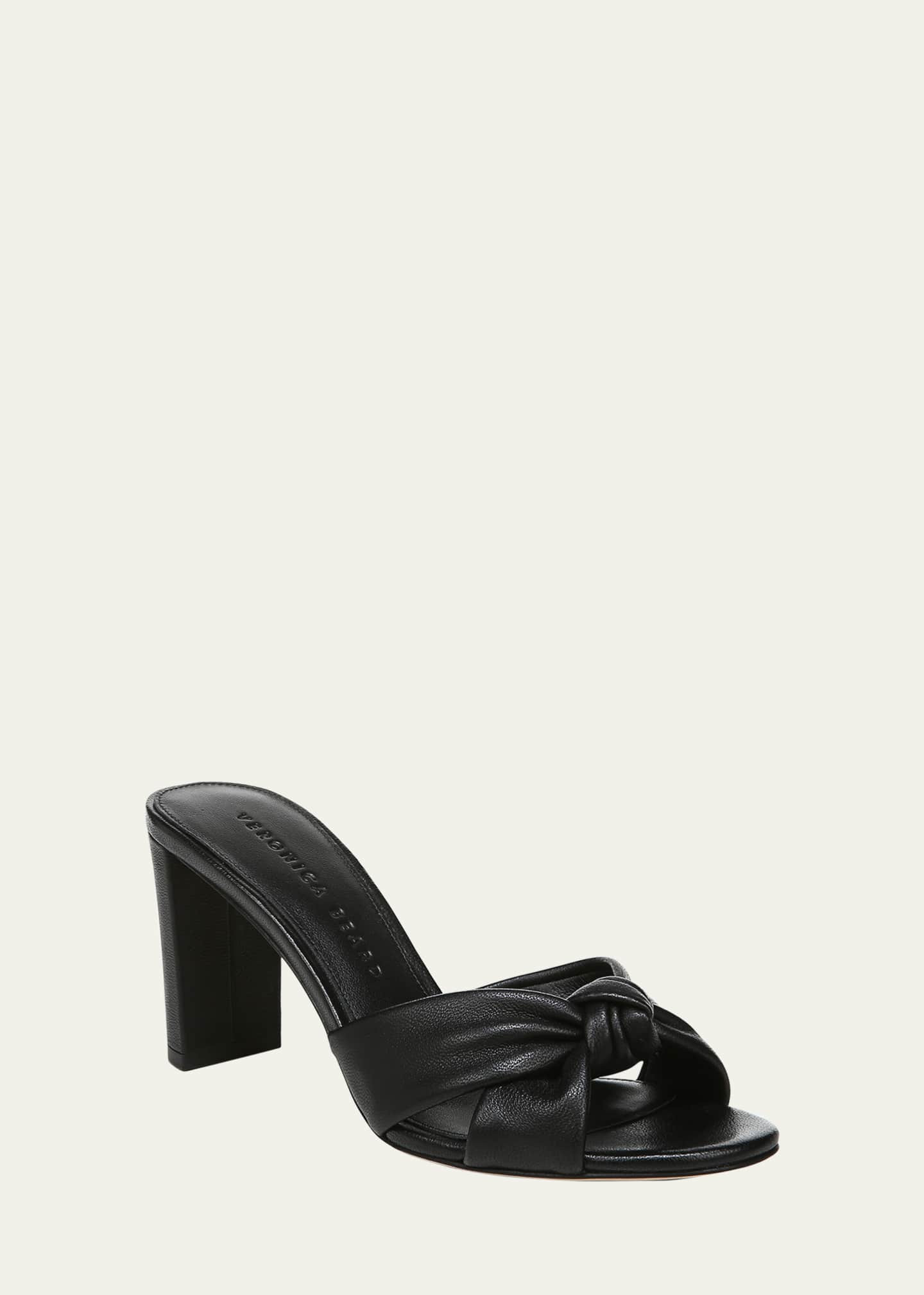Ganita Knotted Leather Sandals | Bergdorf Goodman